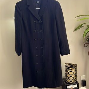 Pinstripe Coat Dress